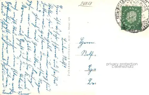 AK / Ansichtskarte Alf_Mosel Panorama mit Burg Arras Alf_Mosel