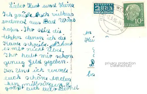 AK / Ansichtskarte Bad_Woerishofen Kneippdenkmal Bad_Woerishofen