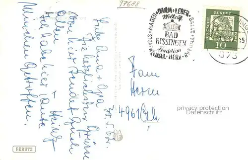 AK / Ansichtskarte Bad_Kissingen Schwimmbad Restaurant Bad_Kissingen