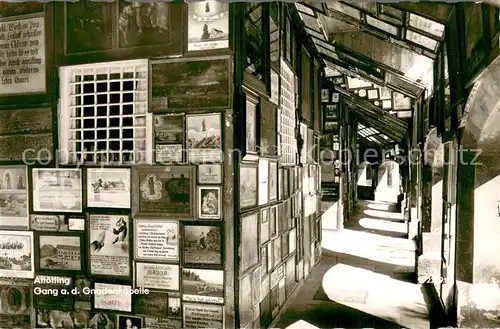 AK / Ansichtskarte Altoetting Gang an der Gnadenkapelle Altoetting