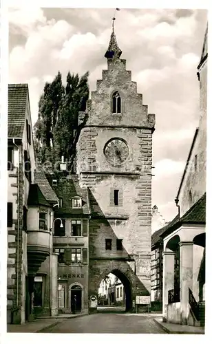 AK / Ansichtskarte ueberlingen_Bodensee Franziskanertor ueberlingen Bodensee