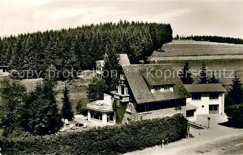 AK / Ansichtskarte Schoenwald_Schwarzwald Inselklause Gaststaette Schoenwald Schwarzwald