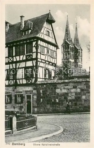 AK / Ansichtskarte Bamberg Obere Karoninenstrasse Bamberg