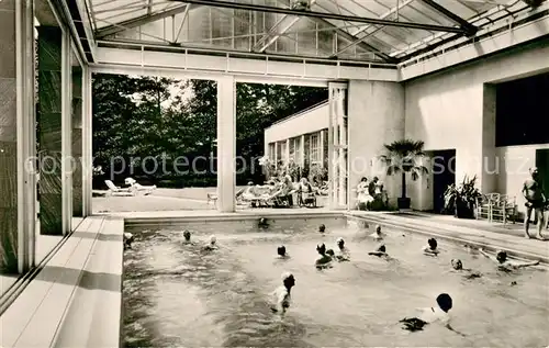 AK / Ansichtskarte Wildbad_Schwarzwald Thermalschwimmbad Wildbad_Schwarzwald