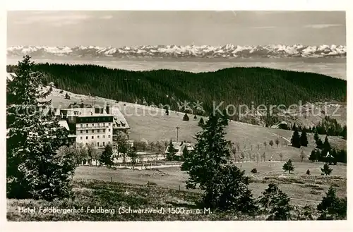 AK / Ansichtskarte Feldberg_1450m_Schwarzwald Panorama Hotel Feldberger Hof 