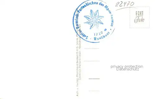 AK / Ansichtskarte Garmisch Partenkirchen Wankhaus mit Karwendel Garmisch Partenkirchen