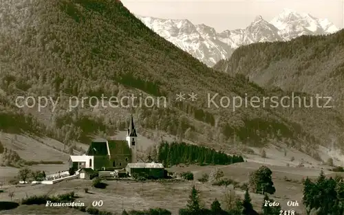 AK / Ansichtskarte Frauenstein_Kaernten Kirche Berge Frauenstein_Kaernten