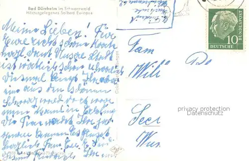 AK / Ansichtskarte Bad_Duerrheim Storchennest Bad_Duerrheim