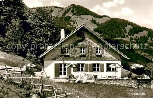 AK / Ansichtskarte Gunzesried Ostertalhuette Aussenansicht Gunzesried