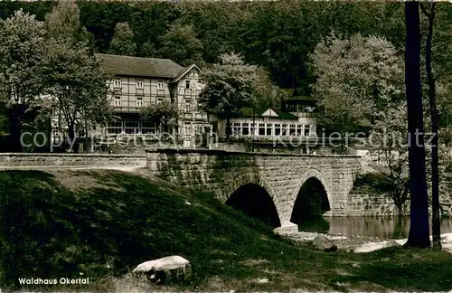 AK / Ansichtskarte Okertal Hotel Pension Waldhaus  Aussenansicht Fachwerkhaus Okertal