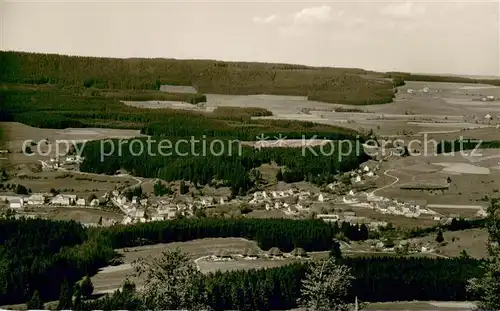 AK / Ansichtskarte Lenzkirch Gesamtansicht m. Schwarzwald Lenzkirch