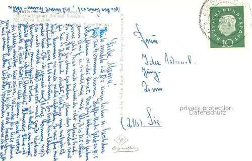 AK / Ansichtskarte Bad_Duerrheim Fliegeraufnahme Kurpark m. Kurmittelhaus Bad_Duerrheim