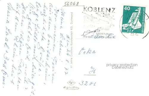 AK / Ansichtskarte Arenberg_Koblenz Roter Hahn Dominikanerinnen Kloster mit Kneipp Sanatorium Arenberg_Koblenz