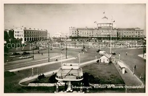 AK / Ansichtskarte Scheveningen Kurhaus en Gevers Deijnootplein Scheveningen