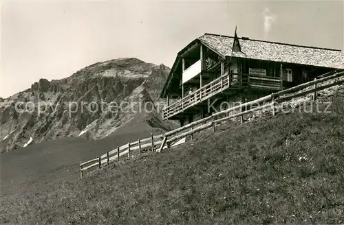 AK / Ansichtskarte Adelboden Alkoholfreies Restaurant Schwandfeldspitze Adelboden