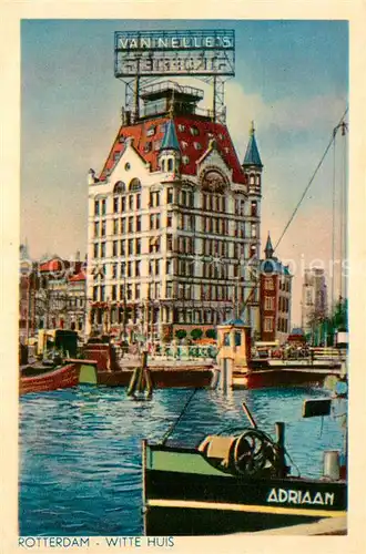 AK / Ansichtskarte Rotterdam Witte Huis Rotterdam