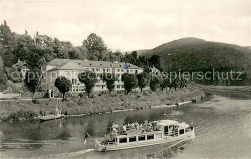 AK / Ansichtskarte Bad_Ems_Lahn Westfalenheim Bootspartie Bad_Ems_Lahn