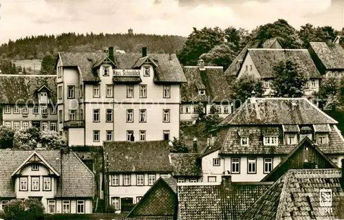 AK / Ansichtskarte St_Andreasberg_Harz Hotel Pension Schoenblick St_Andreasberg_Harz