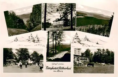 AK / Ansichtskarte Walkenried Berghotel Stoeberhai im Harz Panorama Park Walkenried