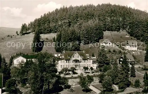 AK / Ansichtskarte Altenau_Harz Kleine Oker mit Gebirgshotel Altenau Harz