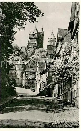 AK / Ansichtskarte Braunfels Marktplatz Schlossturm Braunfels
