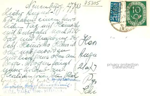 AK / Ansichtskarte Neuenburg__Rhein Panorama 