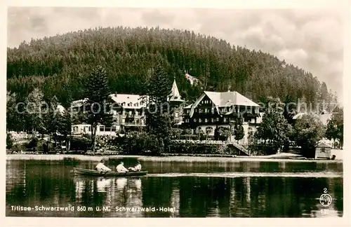 AK / Ansichtskarte Titisee Schwarzwald Hotel Titisee