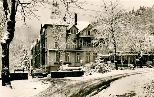 AK / Ansichtskarte Lautenthal_Harz Hotel Waldschloesschen Lautenthal Harz