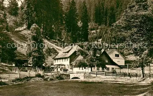 AK / Ansichtskarte St_Andreasberg_Harz Forsthaus Schluft im Siebertal St_Andreasberg_Harz