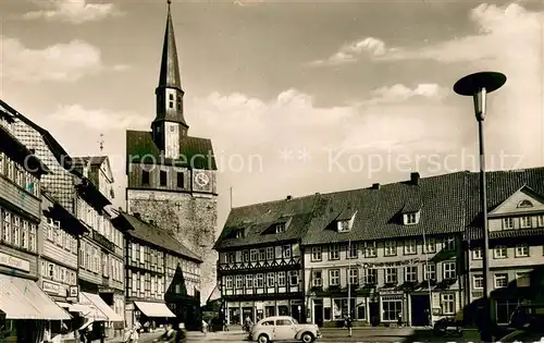 AK / Ansichtskarte Osterode_Harz Marktplatz Osterode_Harz