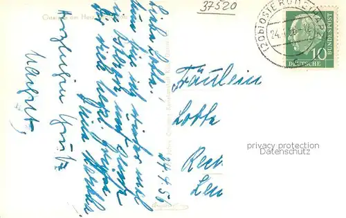 AK / Ansichtskarte Osterode_Harz Marktplatz Osterode_Harz