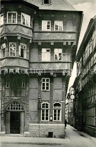 AK / Ansichtskarte Goslar Fachwerkbauten Marktstrasse Goslar