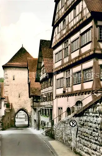 AK / Ansichtskarte Horb_Neckar Ihlinger Tor Hoher Giebel Horb Neckar