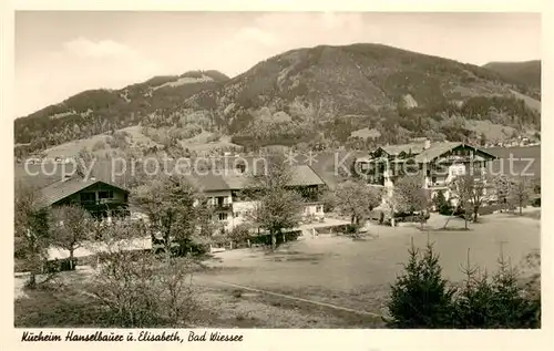 AK / Ansichtskarte Bad_Wiessee_Tegernsee Kurheim Hanselbauer Bad_Wiessee_Tegernsee