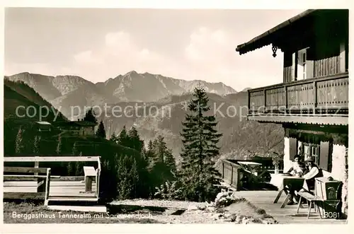AK / Ansichtskarte Sonnwendjoch Berggasthaus Tanneralm Sonnwendjoch