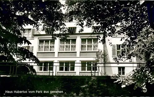 AK / Ansichtskarte Bad_Schwalbach Kurheim Haus Hubertus Bad_Schwalbach