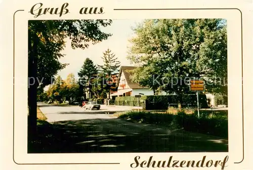 AK / Ansichtskarte Schulzendorf_Bad_Freienwalde Ortseingang Schulzendorf_Bad