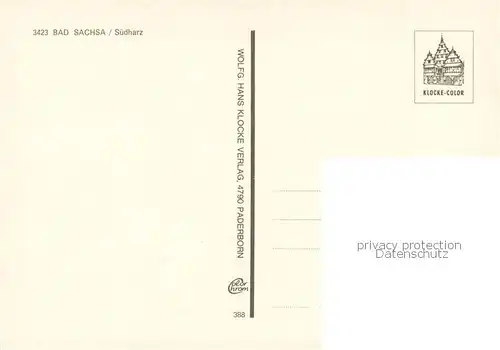 AK / Ansichtskarte Bad_Sachsa_Harz Seniorenzentrum Bad_Sachsa_Harz