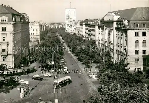 AK / Ansichtskarte Wien Schottenring mit Ringturm Wien