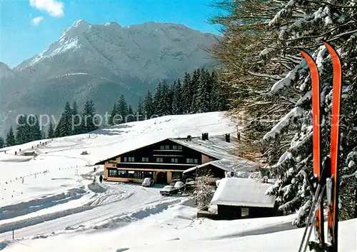 AK / Ansichtskarte Obermeilingen_Pfronten Berggasthof Schlossanger Panorama Obermeilingen Pfronten