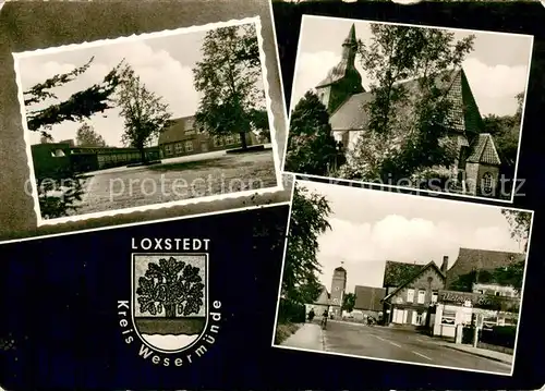 AK / Ansichtskarte Loxstedt Teilansichten Kirche Loxstedt
