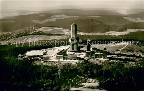 AK / Ansichtskarte Grosser_Feldberg_Taunus Fliegeraufnahme Fernseh  UKW  Fernmeldeturm Grosser_Feldberg_Taunus