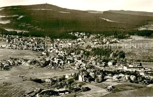 AK / Ansichtskarte Braunlage Fliegeraufnahme Gesamtansicht Braunlage
