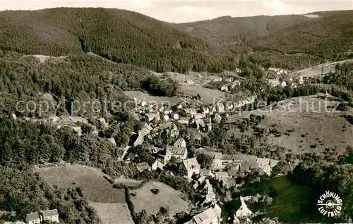 AK / Ansichtskarte Bad_Grund Fliegeraufnahme Totalansicht Bad_Grund