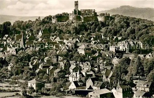 AK / Ansichtskarte Koenigstein_Taunus Gesamtansicht m. Ruine Koenigstein_Taunus