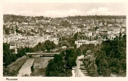 AK / Ansichtskarte Pforzheim Teilansicht Pforzheim