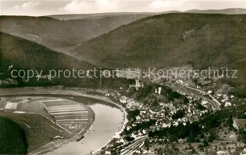 AK / Ansichtskarte Neckarsteinach Gesamtansicht m. seinen 4 Burgen Neckarsteinach