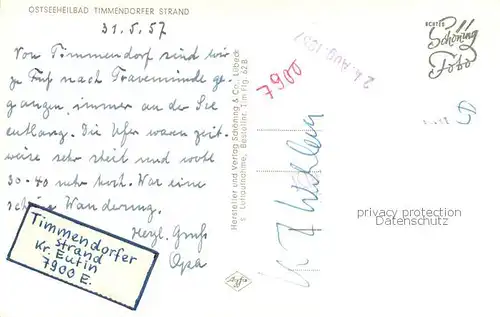 AK / Ansichtskarte Timmendorfer_Strand Fliegeraufnahme Timmendorfer_Strand