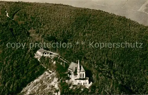 AK / Ansichtskarte Burrweiler Fliegeraufnahme St. Anna Kapelle Burrweiler