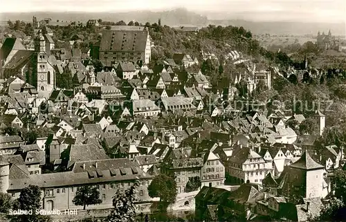 AK / Ansichtskarte Schwaebisch_Hall Teilansicht Schwaebisch Hall